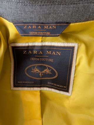 Traje Zara Caballero