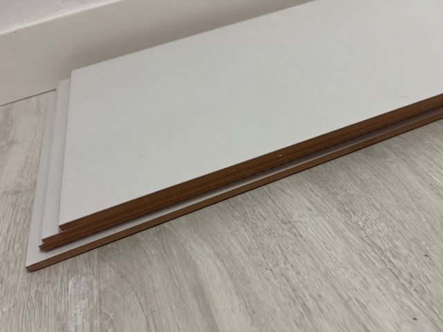 4 Azulejos blancos 61 x 31