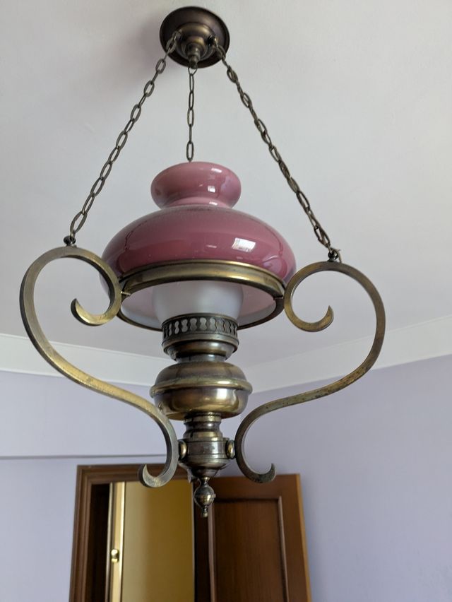 Lampara techo vintage