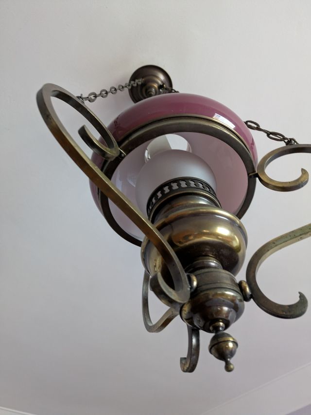 Lampara techo vintage