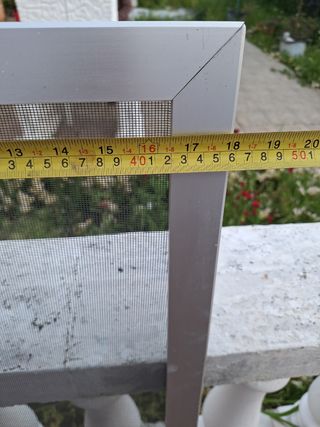 2 Hojas de ventana de aluminio