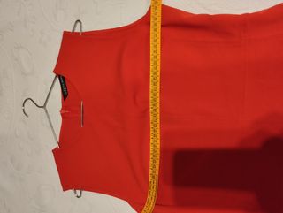 Vestido rojo Zara