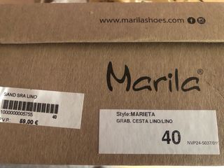 Sandalias de piel de Marila