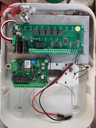 CIA centrale allarme 4 zone