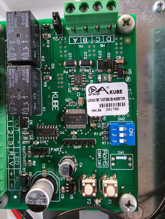 CIA centrale allarme 4 zone