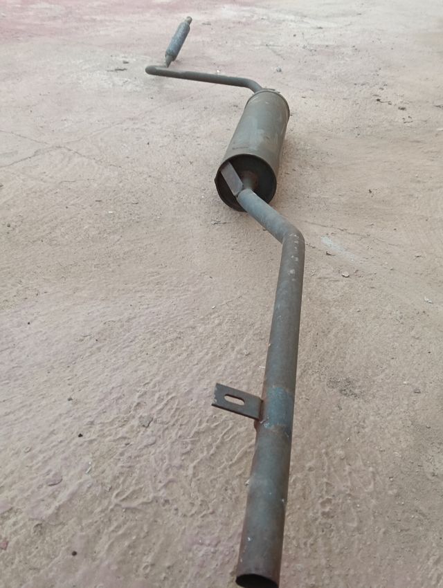 Tubo de escape microcar