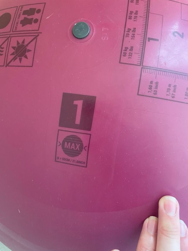 Pelota pilates/ suelo pelvico