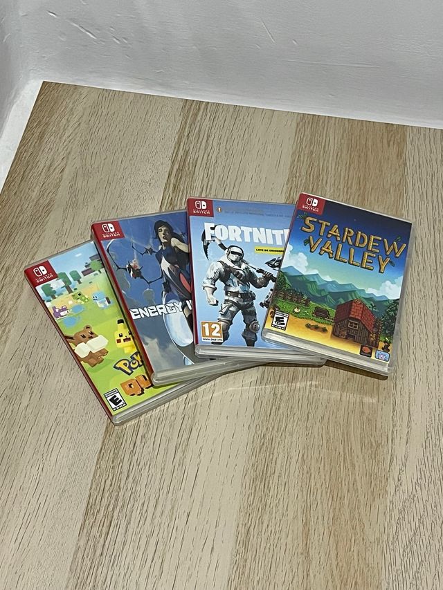 Cajas vacias nintendo switch