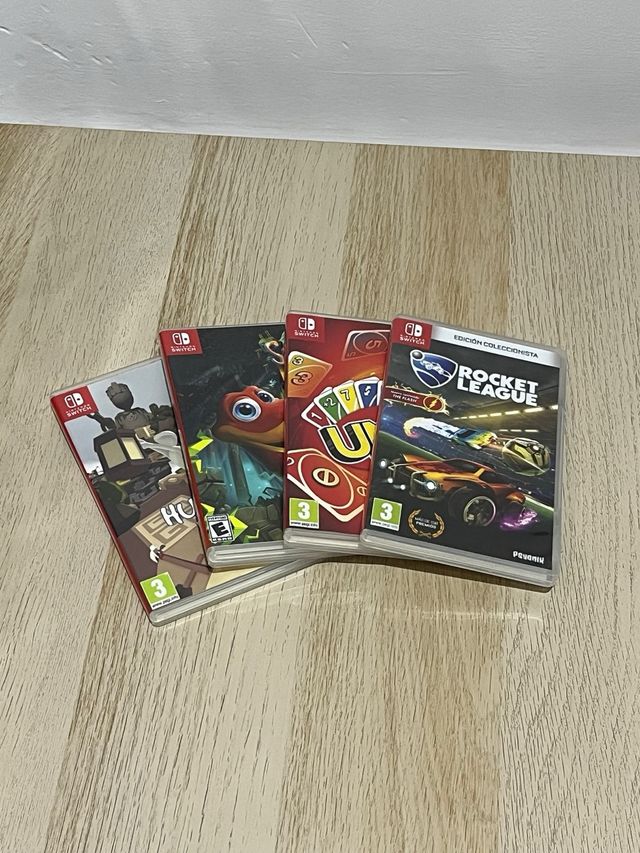 Cajas vacias nintendo switch