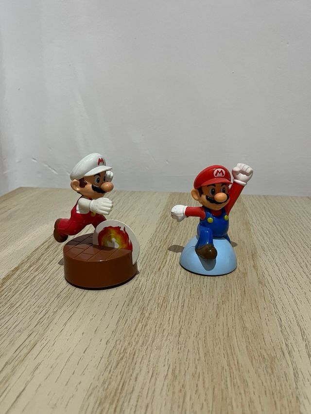 Muñecos super mario mc donals