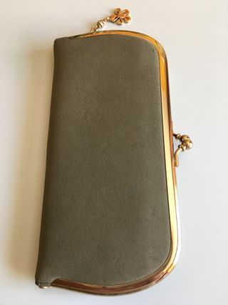 Cartera monedero verde 