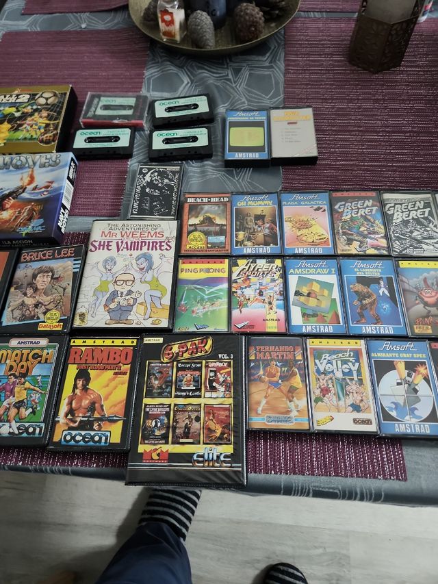 JUEGOS AMSTRAD CINTA CASSETTE, 
MSX, SPECTRUM