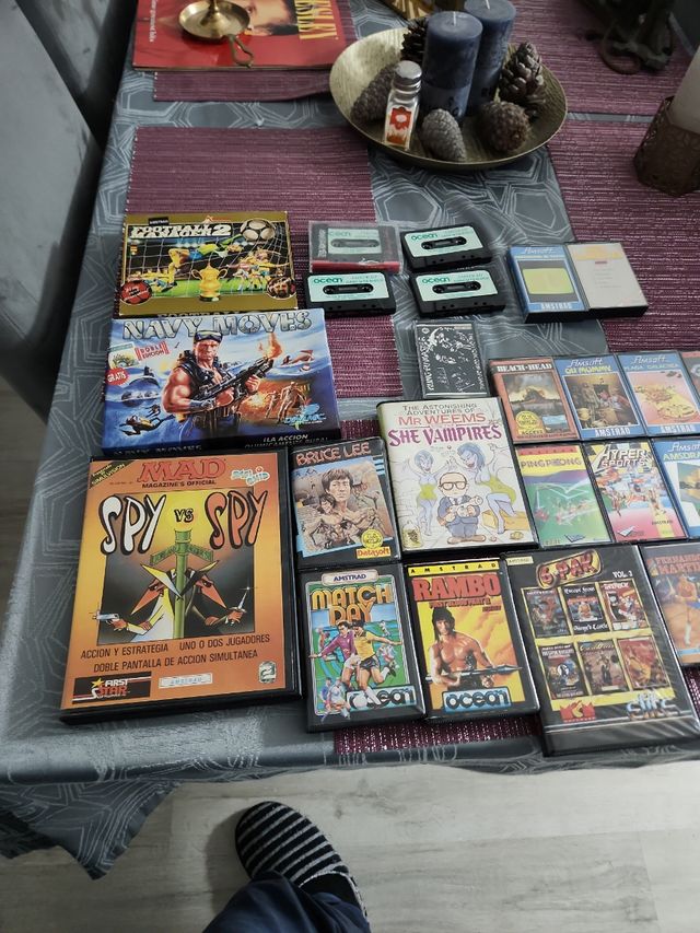 JUEGOS AMSTRAD CINTA CASSETTE, 
MSX, SPECTRUM