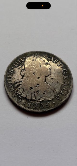8 reales 1805 MEXICO Carlos IIII