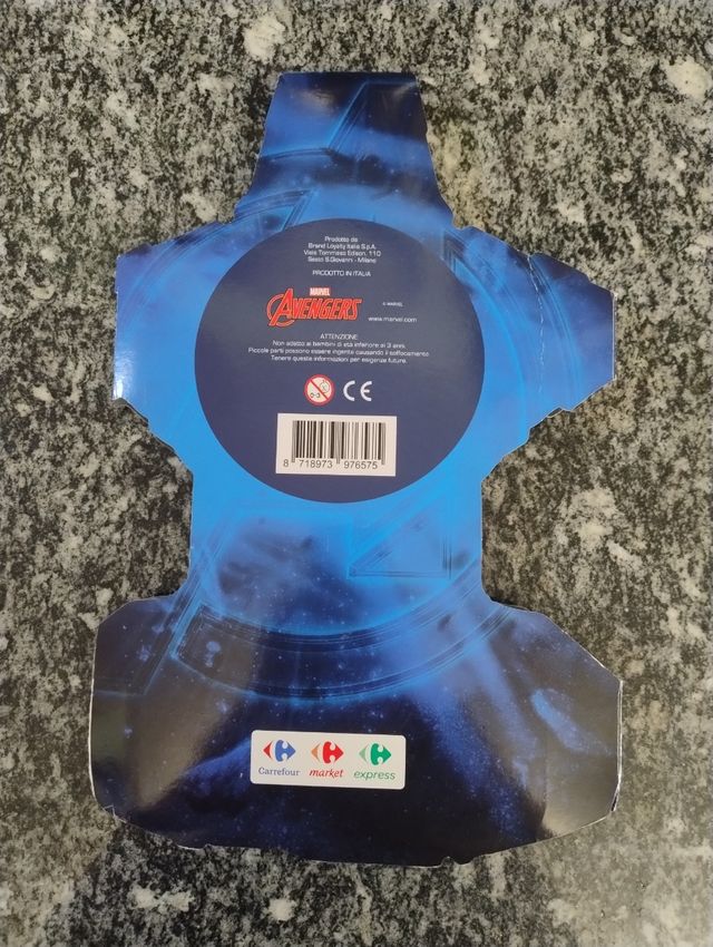 Collezione astronave MegaPopz Avengers Carrefour 