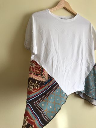 Camiseta Zara boho
