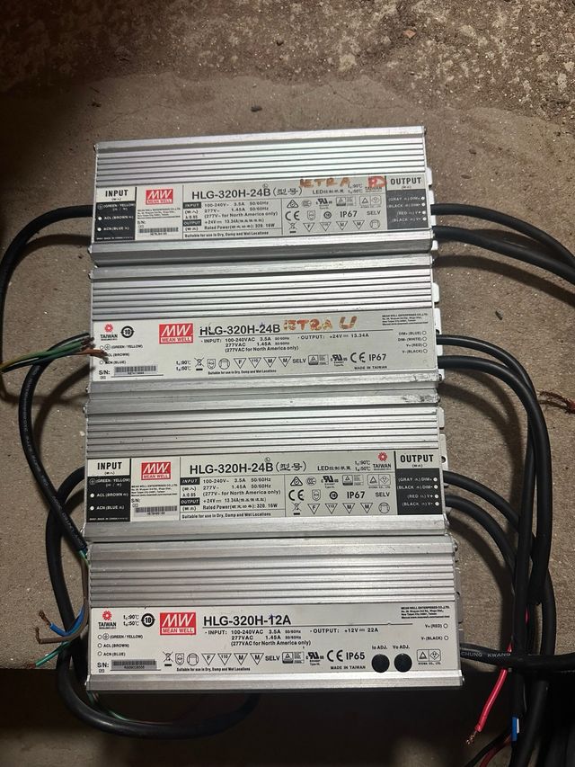 Mean well hlg 320 24b