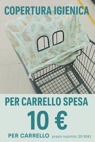 Copertura igienica per carrello spesa