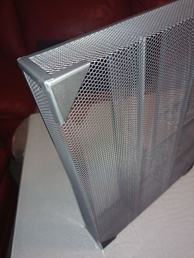 Organizador cajón rejilla metálico.