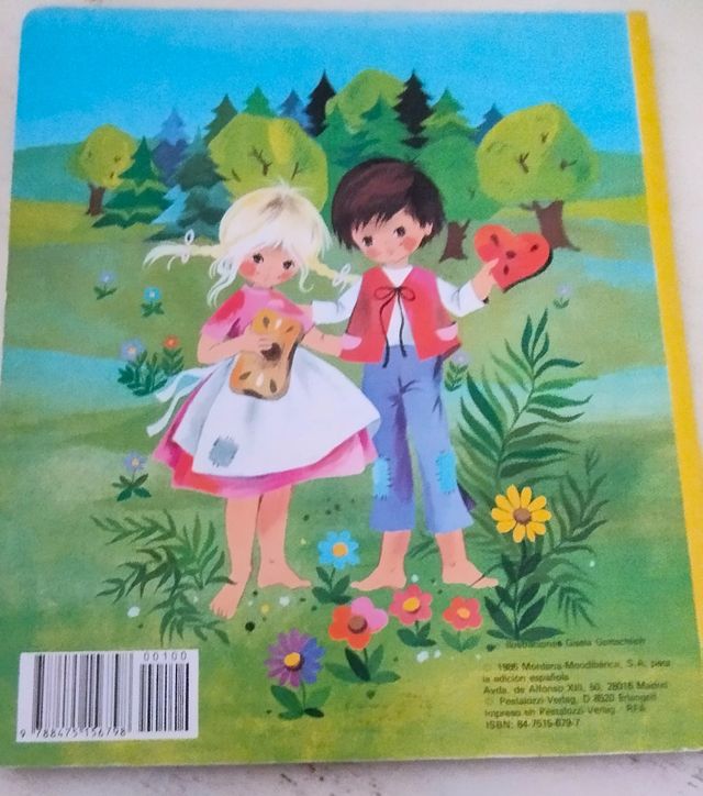 HÄNSEL Y GRETEL Libro de 2/4 años UN IRROMPIBLE