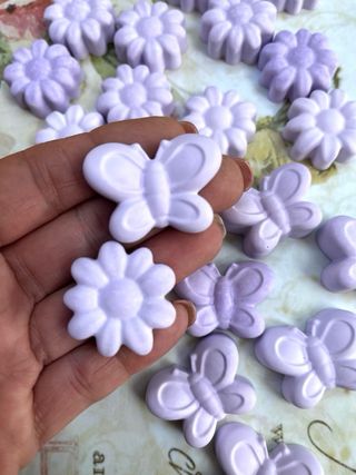 Gessetti profumati fiore farfalla lilla