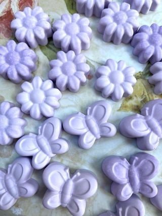 Gessetti profumati fiore farfalla lilla