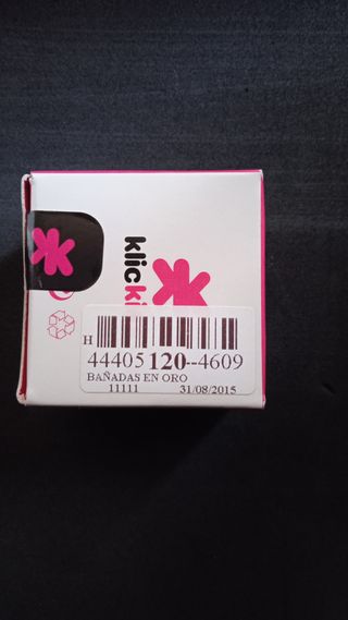 anillo bañado en oro