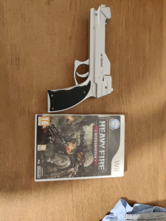 heavy fire afghanistan y pistola wii