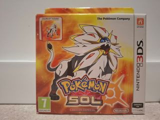 Pokemon Sol Edición Especial con Steelbook 3DS