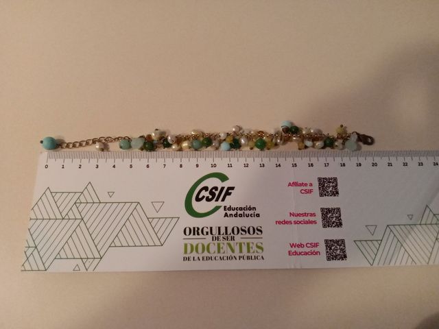 Pulsera de piedras naturales 