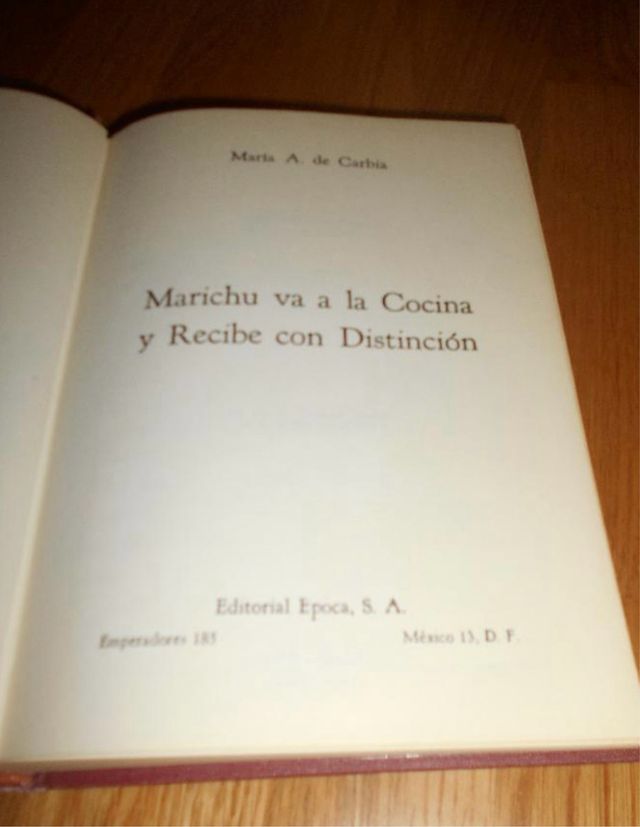 MEXICO EN LA COCINA MARICHU