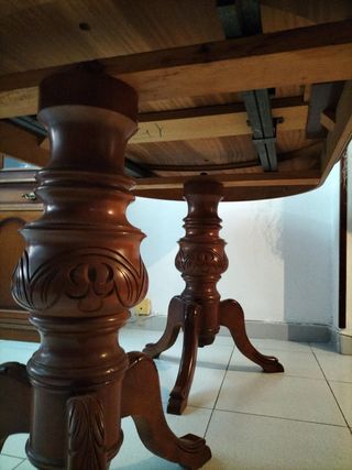 Mesa de comedor extensible