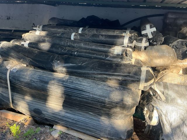 Rollos de mallas y plastico para invernaderos