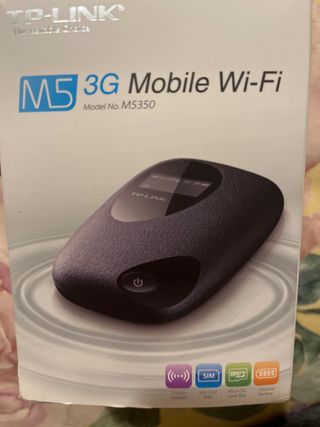 TPLink.   Repetidor Wifi mobil. M5 3G