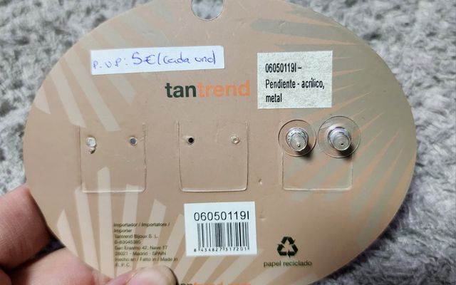 Pendientes de Tantrend 
