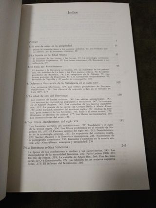 Historia de la literatura erótica