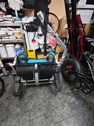 Carro bicicleta y Running