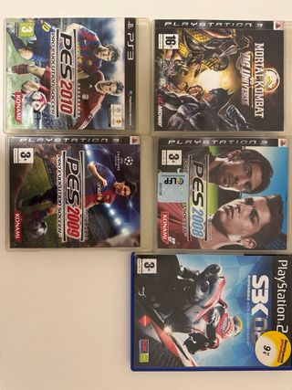 Lote juegos PS3/PS2