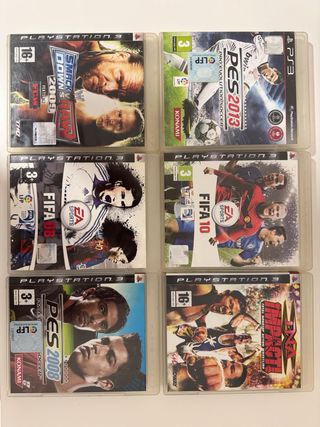 Lote juegos PS3/PS2
