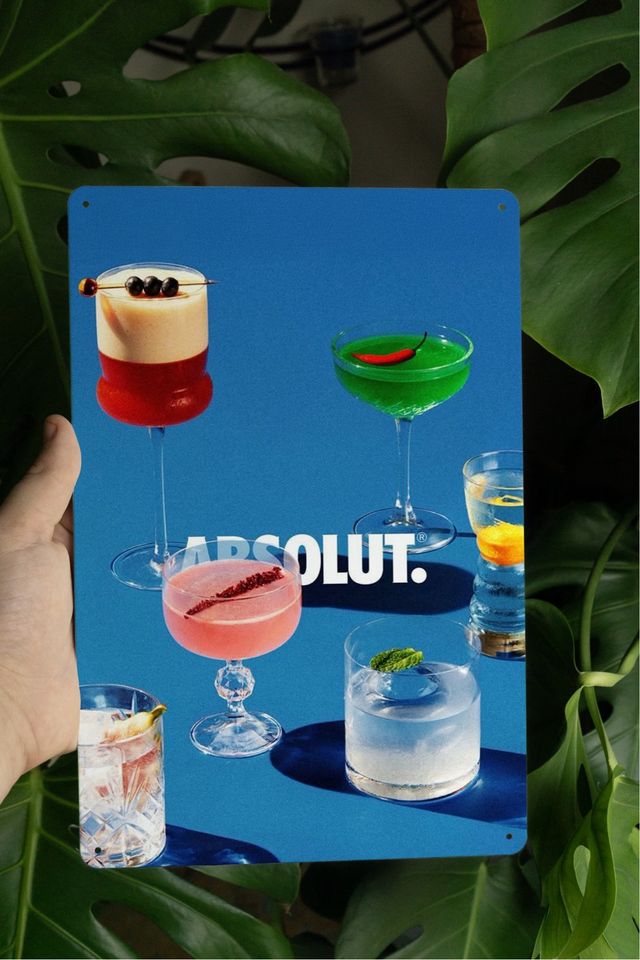 Absolut Vodka Poster Cartello
