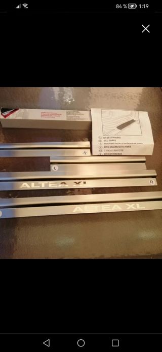 JUEGO DE ESTRIBERAS PARA ALTEA XL