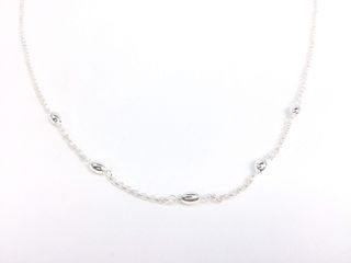 cadena plata 925mm 22cm
