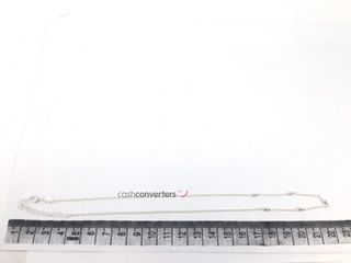 cadena plata 925mm 22cm