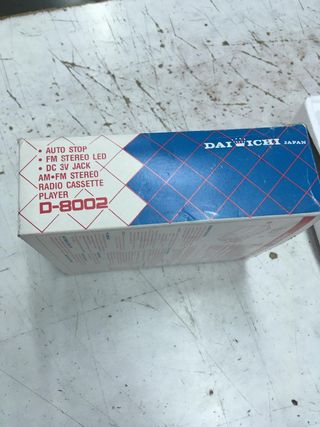 Daiwichi Japan D-8002 Walkman nuevo a estrenar