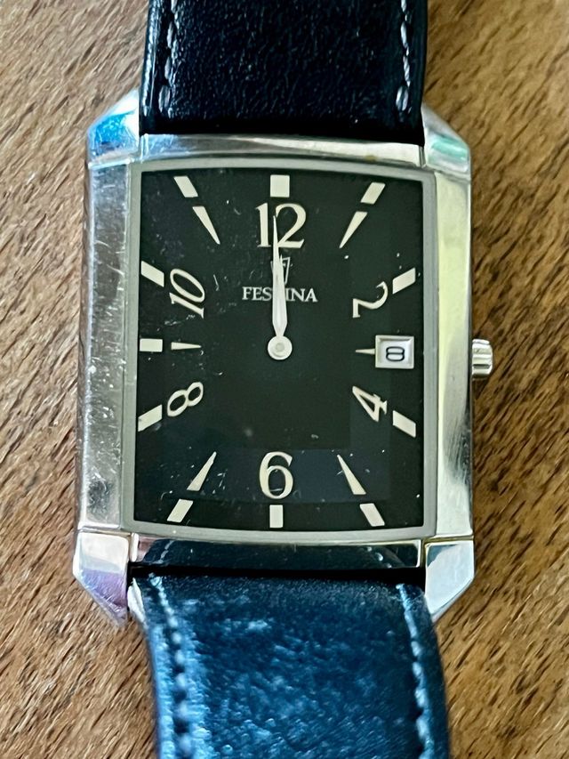Orologio Festina vintage quadrante rettangolare