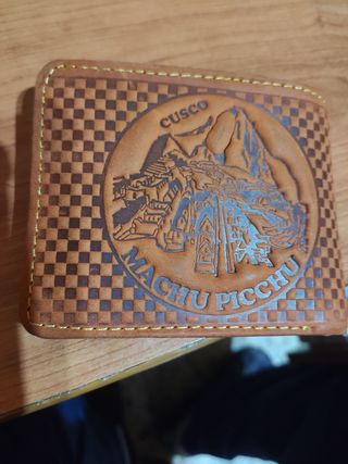 Billetera artesanal 