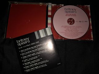 Britney Spears dont let me be the Last to cd japan