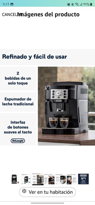 Cafetera automática De'Longui