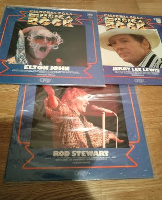 3 vinilos Historia música rock