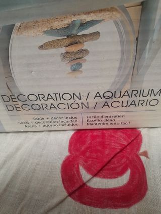 Bellissimo addobbo acquario